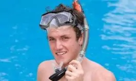 Maska sa disaljkom Intex