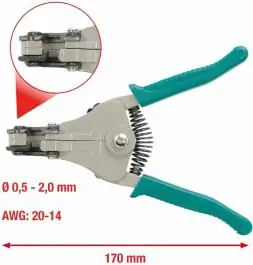 Klešta za skidanje izolacije L170 KS TOOLS