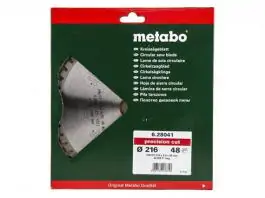 List za kružnu testeru 216mm 48z Precision cut METABO