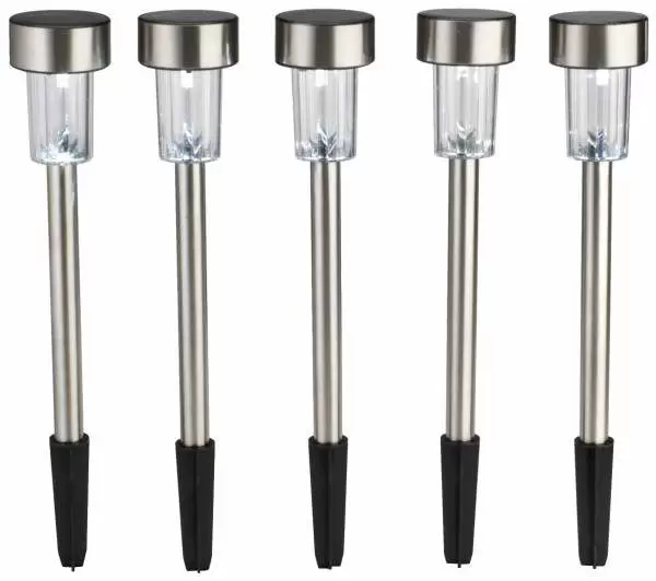 Solarna lampa TOPAZ nerđajući čelik 5kom/p