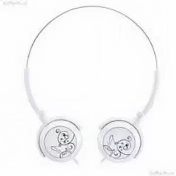 Slušalice sa rotirajućim jastučićima GHP-400F White Genius