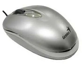 Miš Notebook Mini Traveler USB Silver Genius	