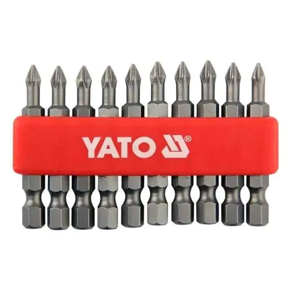 Garnitura  nastavaka-krstasti 1/4" ph2x75mm /10kom YATO