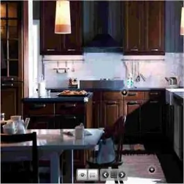 Kuhinjski aspirator crni/zl CK12N-60SG 11PB ONDA