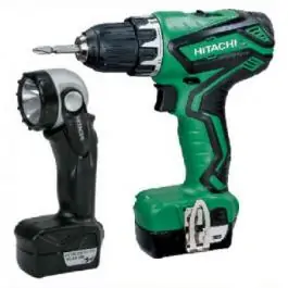 Akumulatorska bu&scaron;ilica-odvrtač sa lampom DS10DAL-WA Hitachi