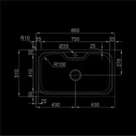 Sudopera BIG ONE 860x510-B-115 RODI