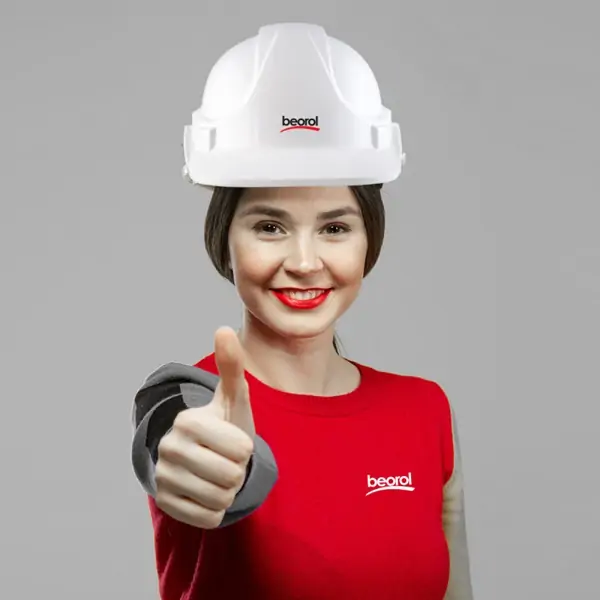 Zaštitni šlem beli Beorol
