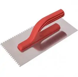 Gleterica Inox nazubljena pvc drška 4x4 BEOROL