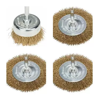 Set žičanih mesinganih četki za bušilicu 4 kom Bosch