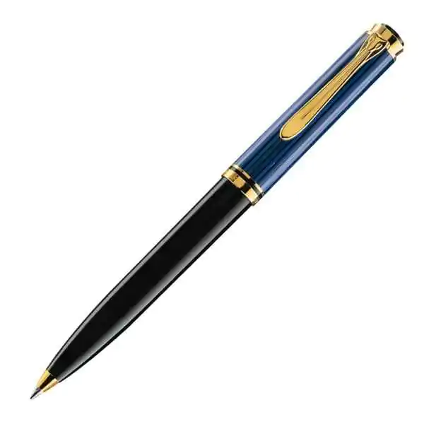Hemijska olovka Souveran K800 crno/plava Twist Pelikan