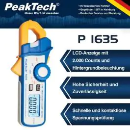 Amper kle&scaron;ta 1635 PeakTech