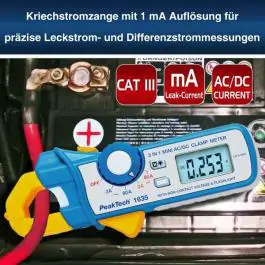 Amper kle&scaron;ta 1635 PeakTech