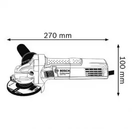 Ugaona električna brusilica GWS 750-125 Professional Bosch