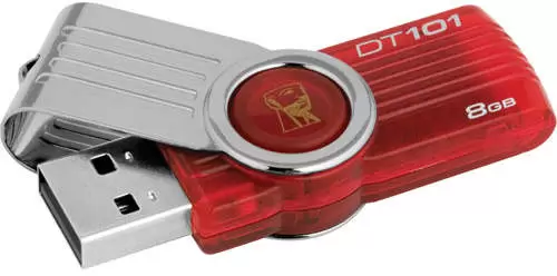 USB Flash memorija 8GB DT101 crveni KINGSTON