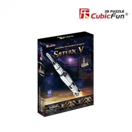 3D Puzzle Saturn V 33 x 21 x 38 cm P185 CUBICFUN