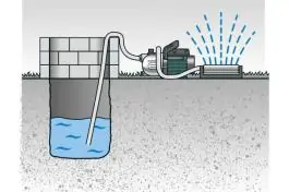 Ba&scaron;tenska pumpa P4000G METABO