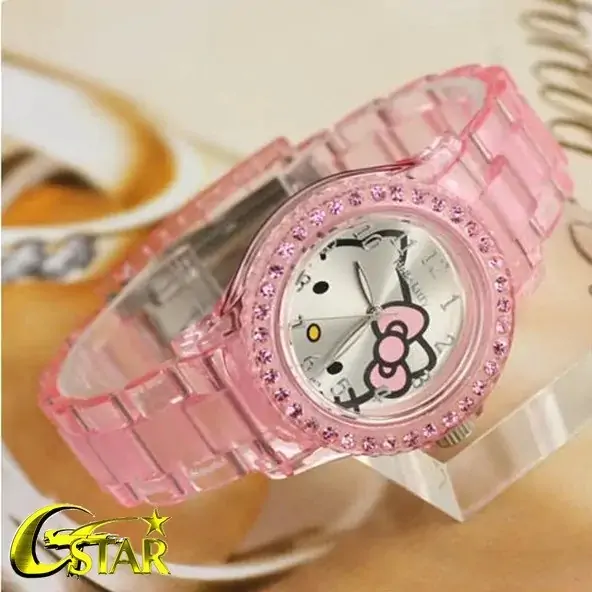 Hello Kitty ručni sat za decu 5706 roze