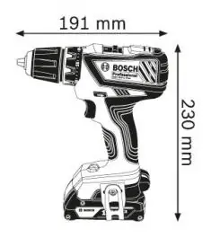 Akumulatorska bu&scaron;ilica/odvrtač GSR 18-2-LI Plus Professional Bosch