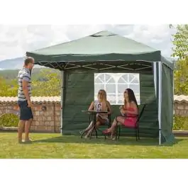 Baštenska tenda sa dve bočne strane 3 X 3 m zelena
