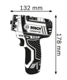 Akumulatorska bušilica-odvrtač GSR 12V-15 FC Professional Bosch