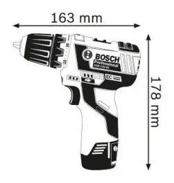 Akumulatorska bušilica-odvrtač GSR 12V-20 Bosch