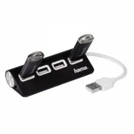 USB 2.0 HUB 1:4 crni HAMA