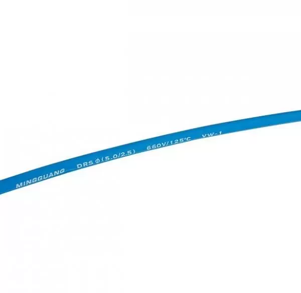 Termo bužir PE 5mm-2.5mm/1m plavi Womax
