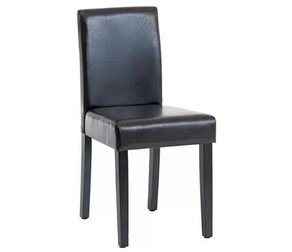 Trpezarijska stolica od veštačke kože braon