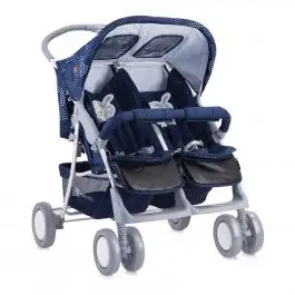 Kolica za Blizance Twin Dark Blue Friends BERTONI