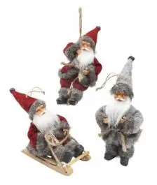 Deda Mraz koji stoji u sivoj boji HARMOND