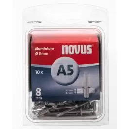Pop nitne aluminijumske A5 x 10mm 70kom Novus