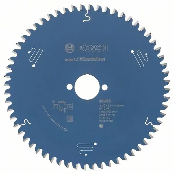 List kružne testere Expert za Aluminium 235x30x2.6/1.8x80 T Bosch