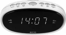 Radio budilnik RB 010 White ECG