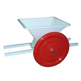 Univerzalna ručna muljača za grožđe i voće sa aluminijumskim valjcima Microeno Enoitalia