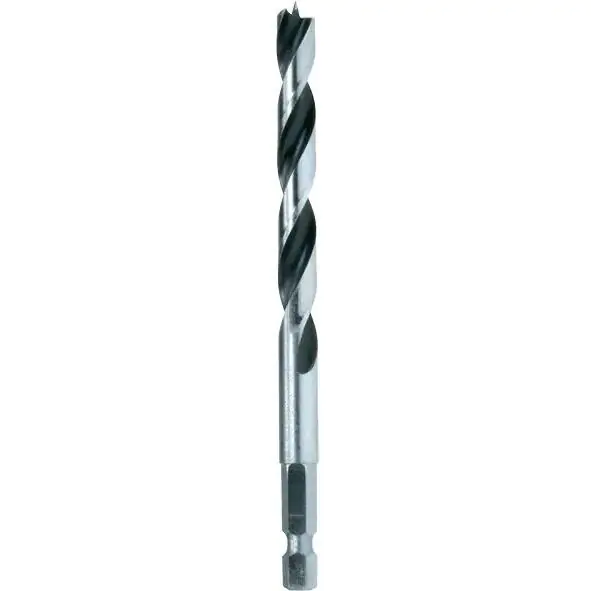 Burgija za drvo sa 3 vrha 12mm prihvat šestougaoni 1/4