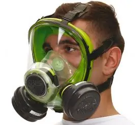 Zaštitna maska od silikona sa 2 filtera BLS5700