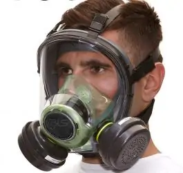 Zaštitna maska od silikona sa 2 filtera BLS5700