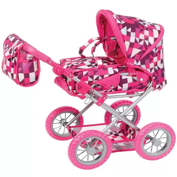 Kolica za lutke Ruby Crazy Squares Knorr Toys
