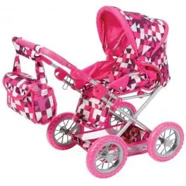 Kolica za lutke Ruby Crazy Squares Knorr Toys