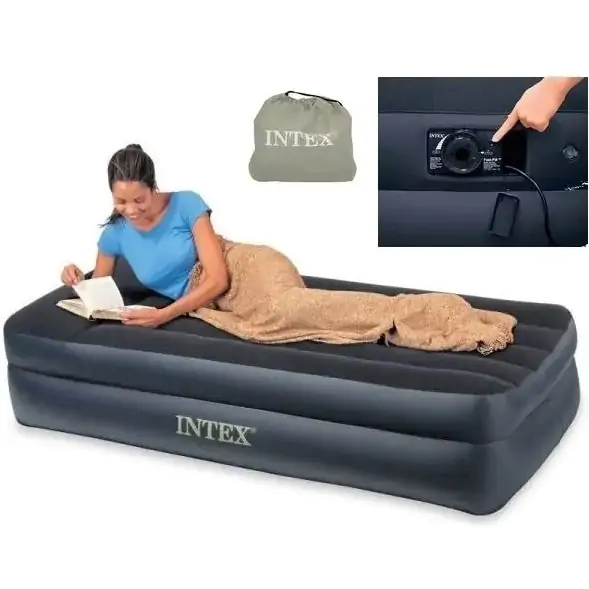 Vazdušni krevet sa ugradjenom pumpom 99 x 191 x 42 cm Intex