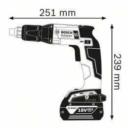 Akumulatorski odvrtač za suvu gradnju GSR 18 V-EC TE Professional Solo Bosch