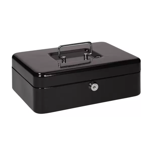 Kasa za novac 300x240x88mm crna Tip Top Office