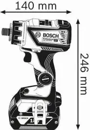 Akumulatorska bušilica-odvrtač GSR 18V-60 FC Flex Professional Bosch