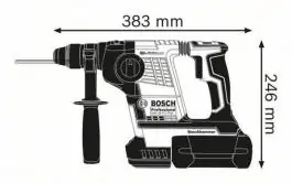 Akumulatorski elektro-pneumatski čekić za bušenje sa SDS-plus prihvatom GBH 36 V-LI Professional Bosch