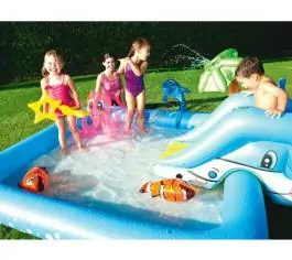 Bazen za decu sa toboganom Fantastic Aquarium 239x206x86cm BESTWAY.