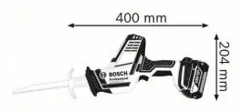Akumulatorska univerzalna testera GSA 18 V-LI C Professional Bosch