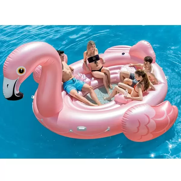 Flamingo na naduvavanje PARTY ISLAND INTEX 57267
