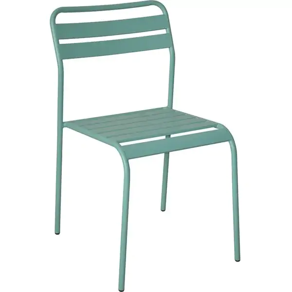 Baštenska metalna stolica zelena Kadiz - proizvod na akciji