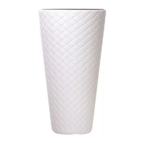 Baštenska saksija Matuba slim 30 x 55cm bela Prosperplast