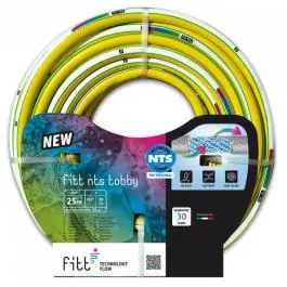 Crevo za vodu NTS Tobby no torsion sistem žuto 3/4" 25 m Fitt
